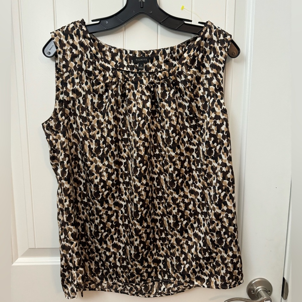 Women’s small Talbots tank blouse shirt.
